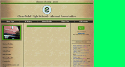 Desktop Screenshot of clearfieldalumni.org